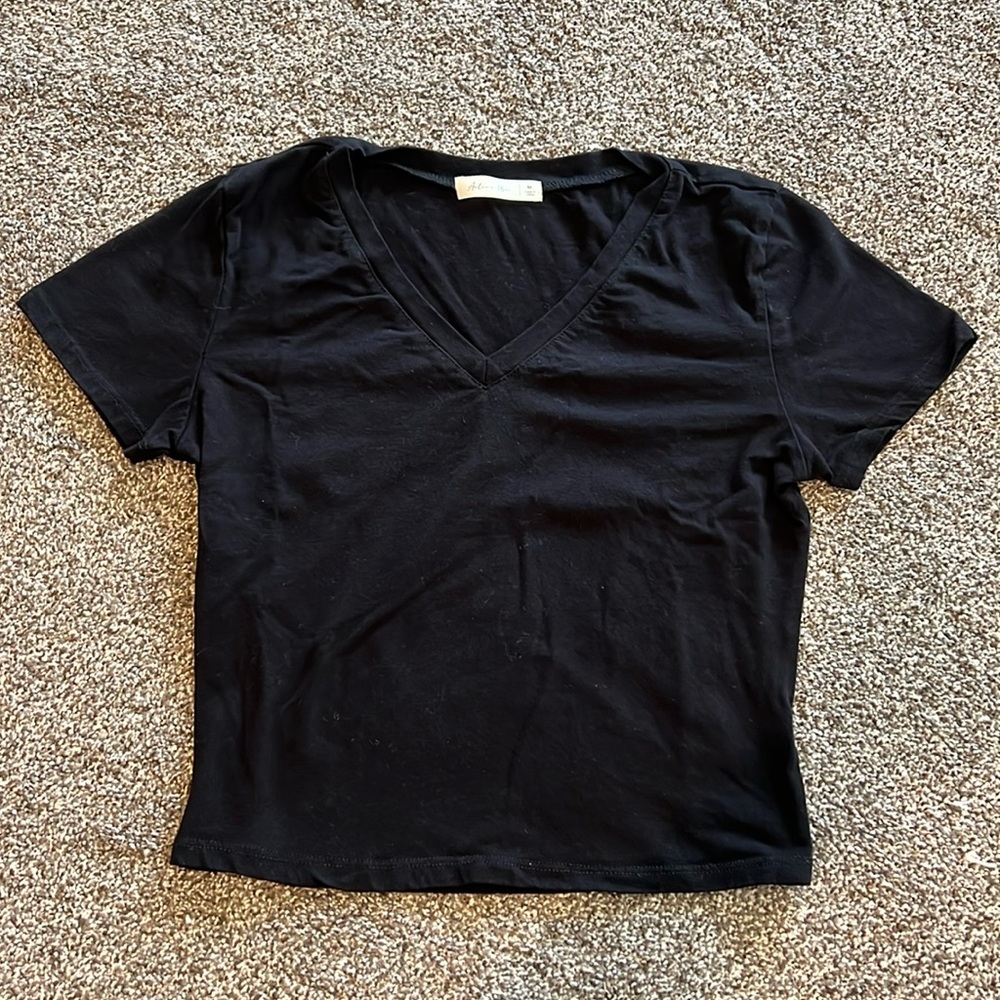 Active USA V-Neck Baby Tee